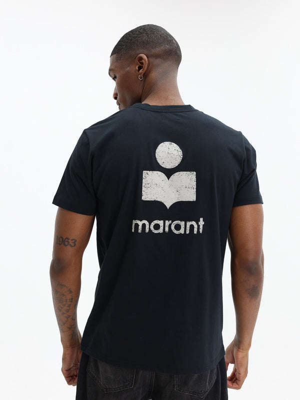 Isabel Marant Zafferh T-Shirt Black/Ecru