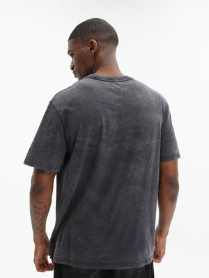 Isabel Marant Hugo Tee Shirt Faded Black
