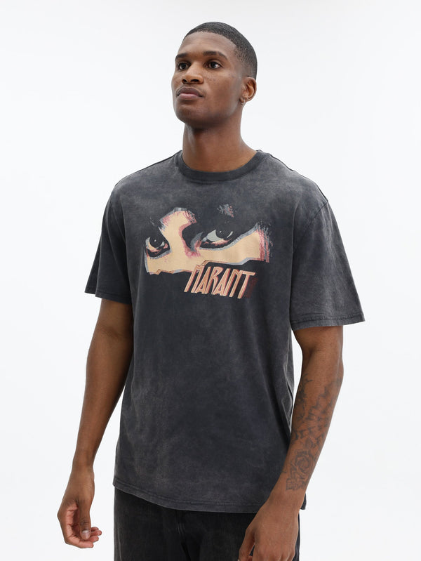 Isabel Marant Hugo Tee Shirt Faded Black