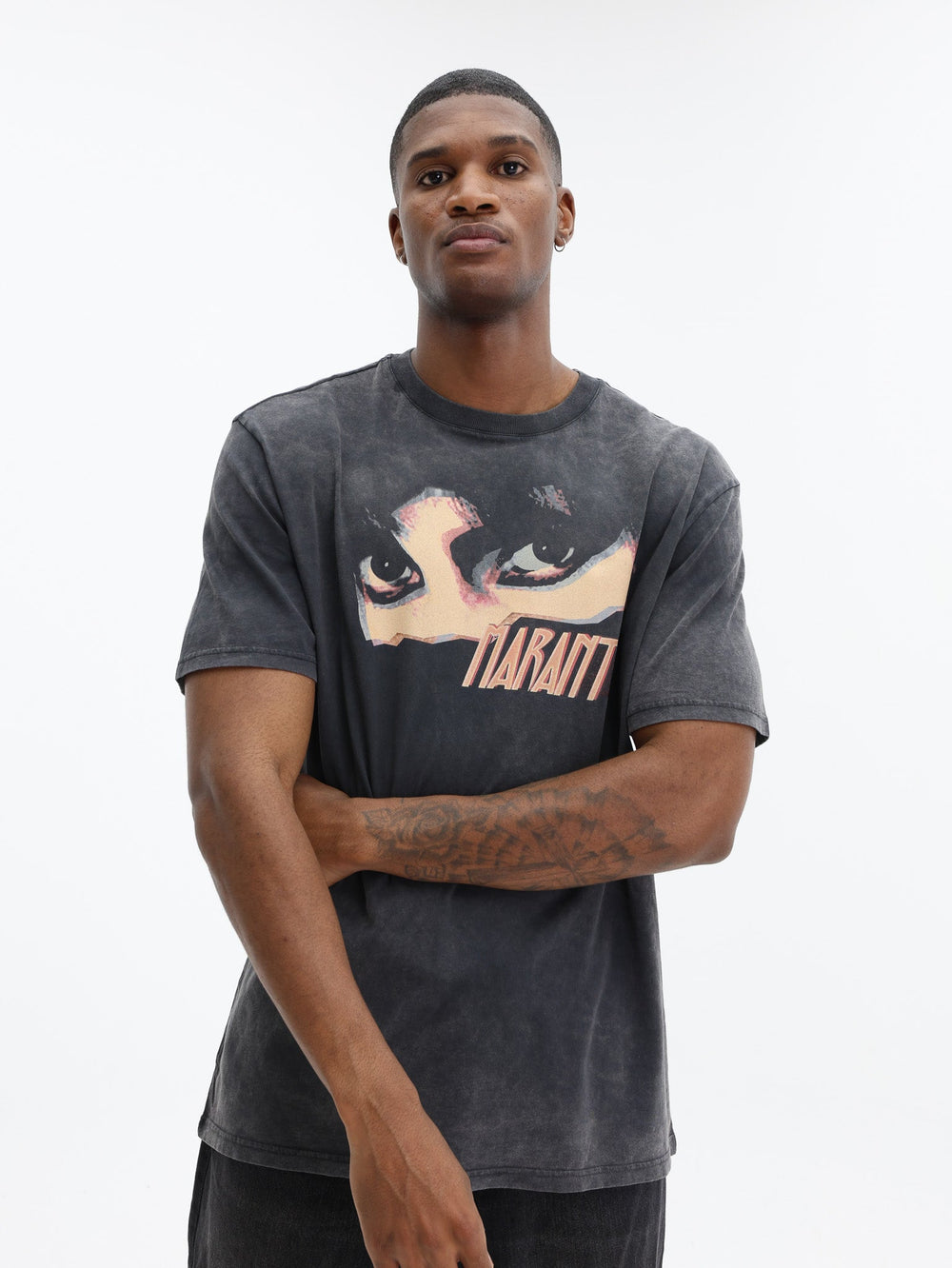 Isabel Marant Hugo Tee Shirt Faded Black