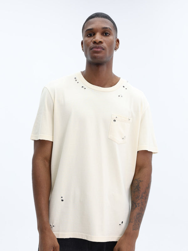 Isabel Marant Yezra Tee Shirt Ecru