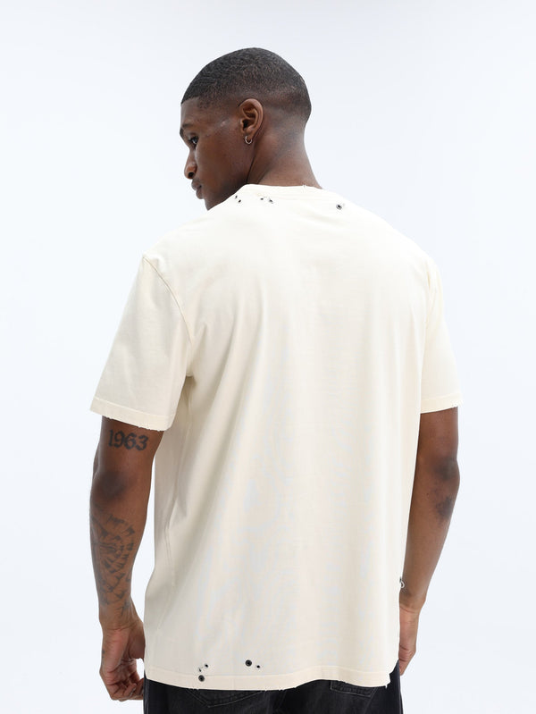 Isabel Marant Yezra Tee Shirt Ecru