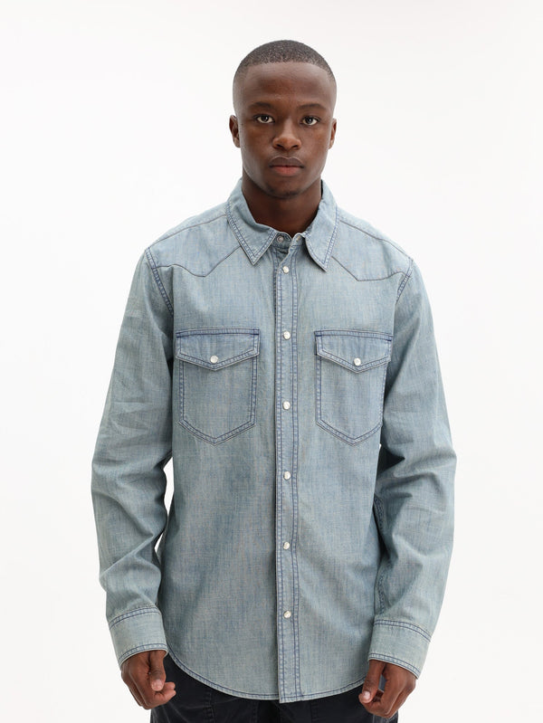 Isabel Marant Vasco Shirt Blue
