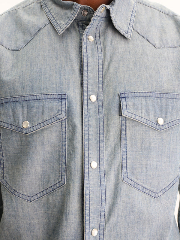 Isabel Marant Vasco Shirt Blue