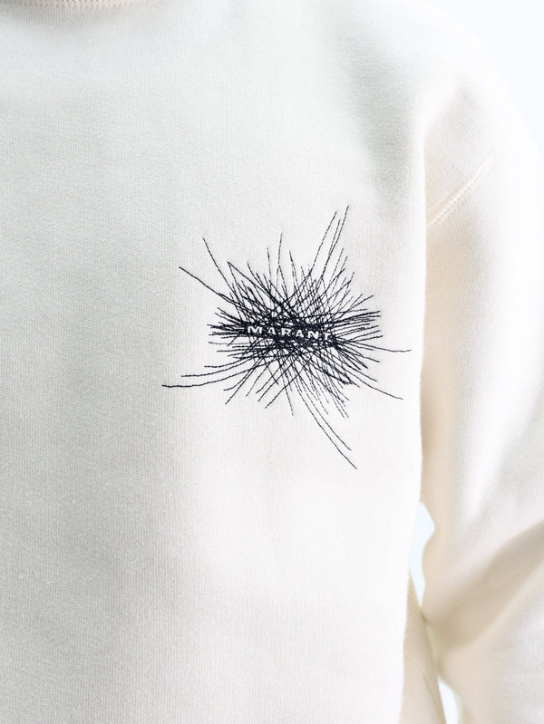 Isabel Marant Mikoy Sweat Shirt Ecru