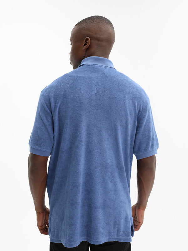 Isabel Marant Vafko Plastron Faded Blue