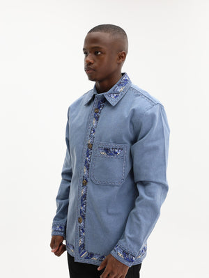 Isabel Marant Rudy Jacket Faded Blue
