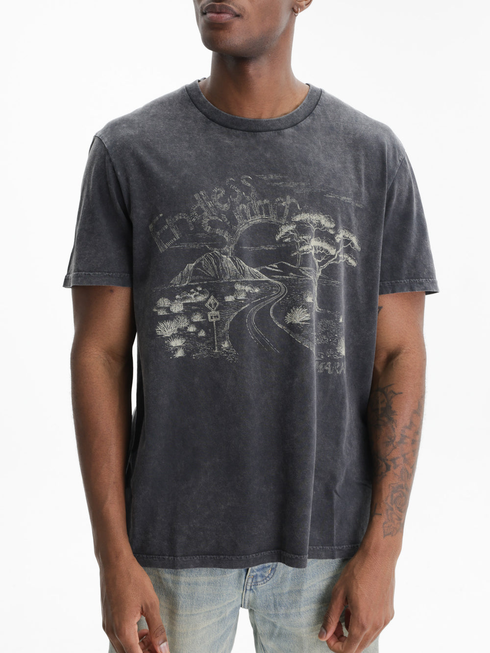 Isabel Marant T-Shirt Endless Summer Print Black