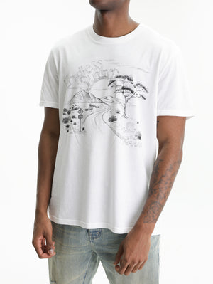 Isabel Marant T-Shirt Endless Summer Print White