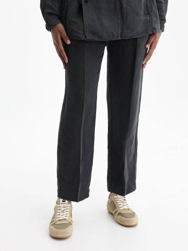 Isabel Marant  Pants Drawstring Straight Black
