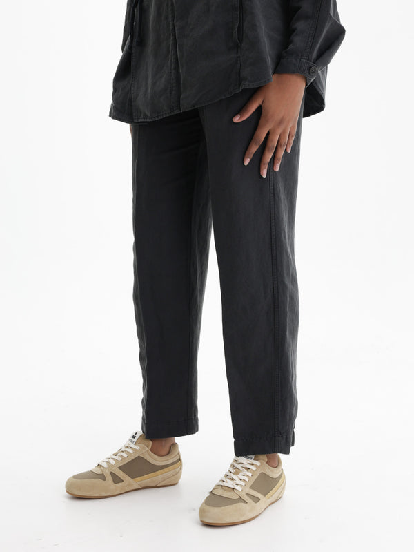 Isabel Marant  Pants Drawstring Straight Black