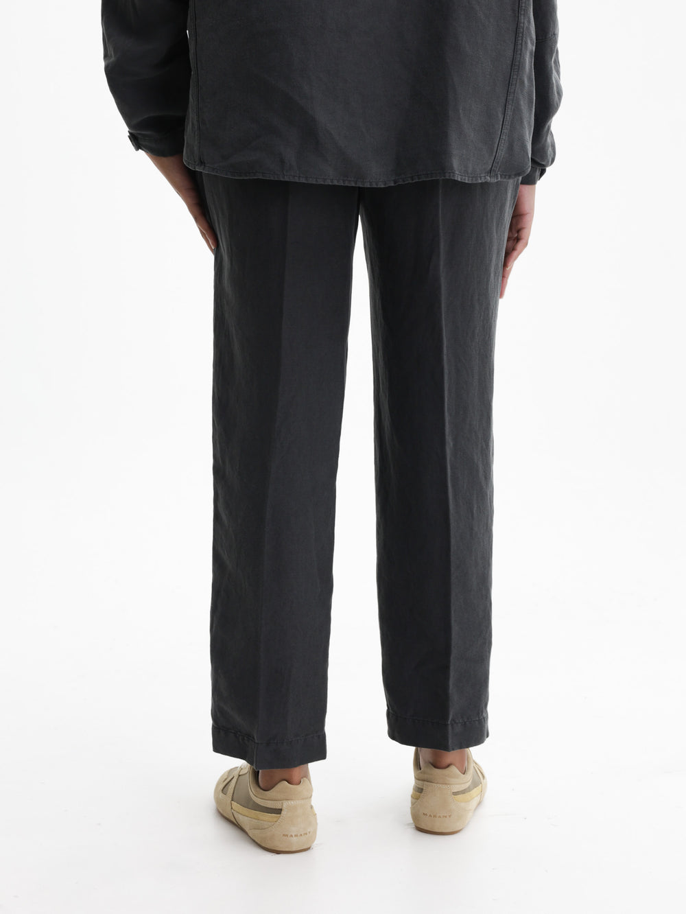 Isabel Marant  Pants Drawstring Straight Black