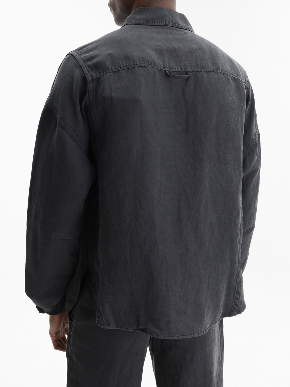 Isabel Marant Jacket Side Tie Up Denim Black