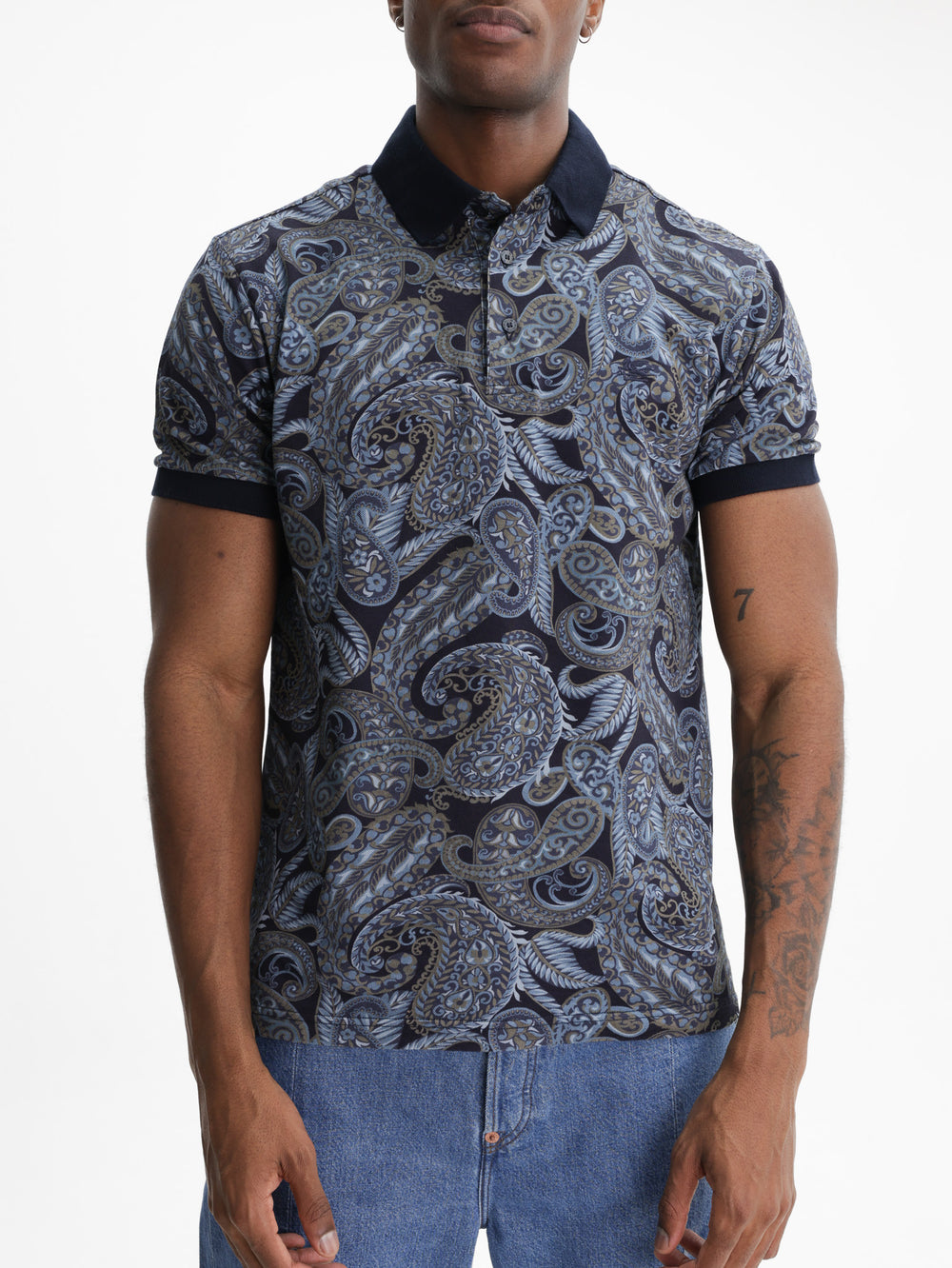Etro Golfer Roma Allover Floral Print Multi