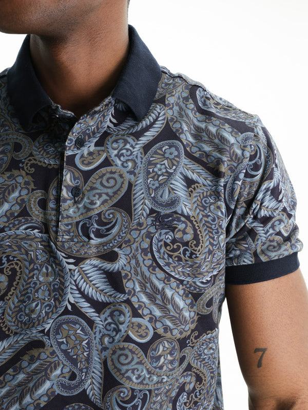 Etro Golfer Roma Allover Floral Print Multi