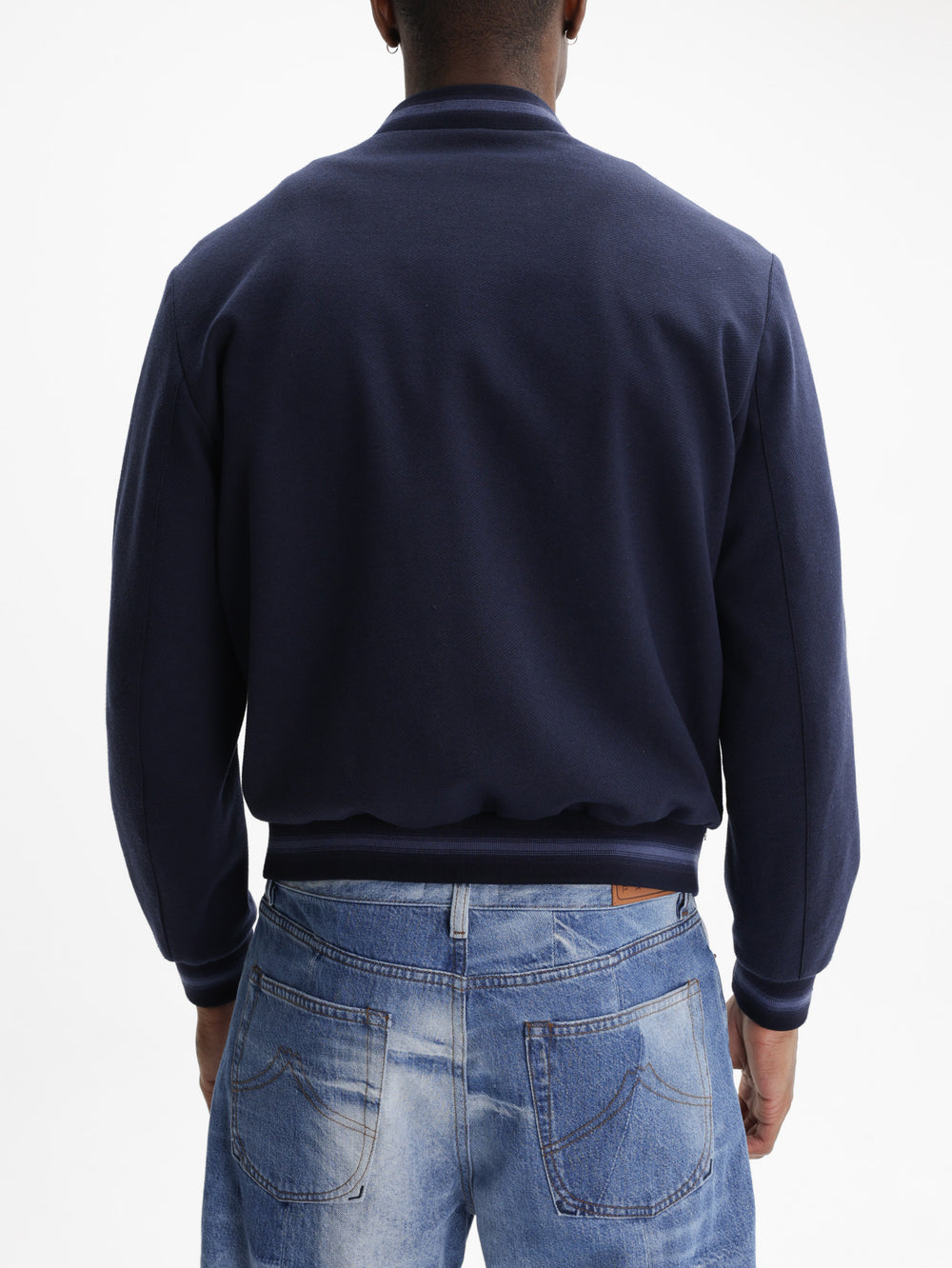 Etro Jacket Allover Print Navy