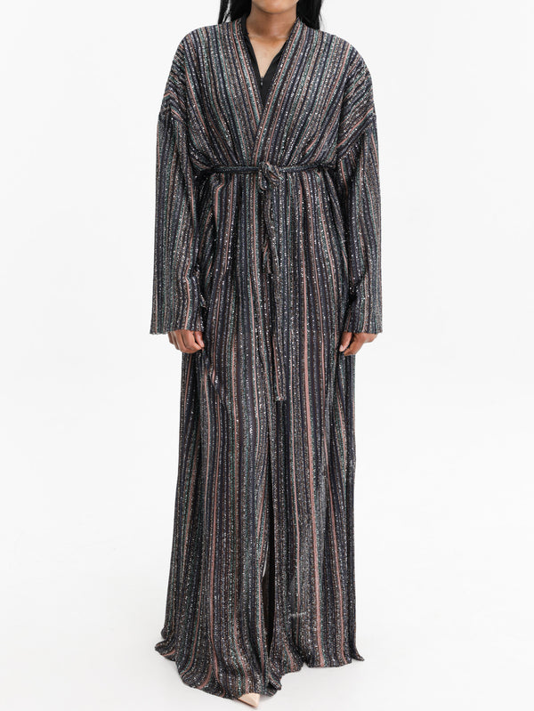 Missoni Cardigan Long Belted Brown