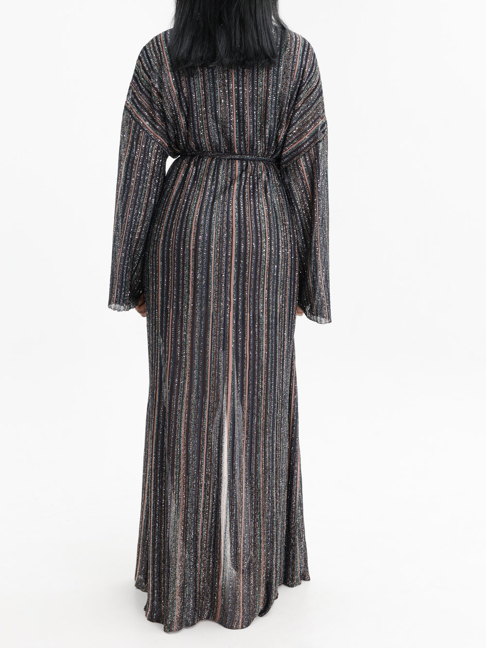 Missoni Cardigan Long Belted Brown