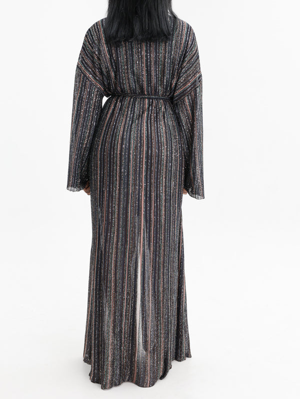 Missoni Cardigan Long Belted Brown