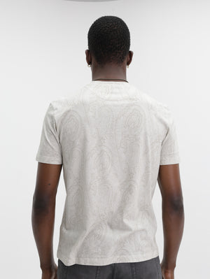 Etro T-Shirt Roma Grey