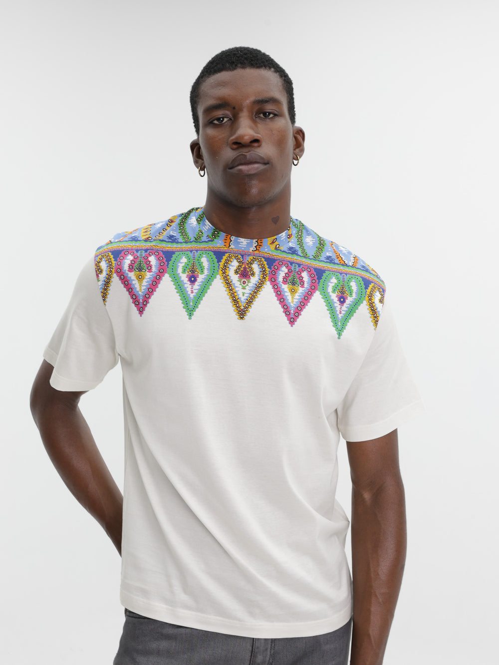 Etro T-Shirt Soho Cream