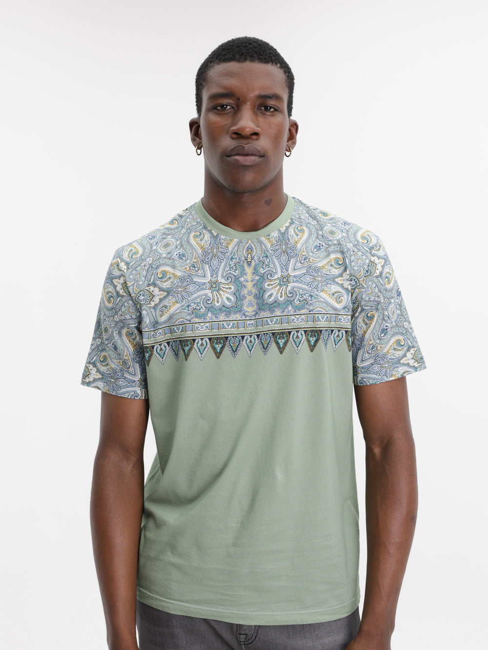 Etro T-Shirt Roma Green