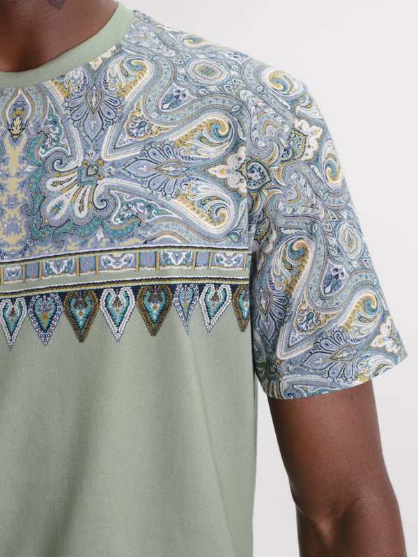 Etro T-Shirt Roma Green