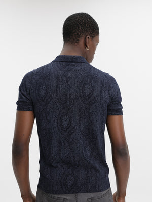 Etro Golfer Aop Blue