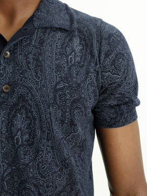 Etro Golfer Aop Blue