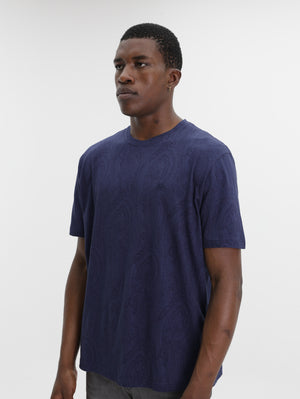 Etro T-Shirt  Roma  Navy