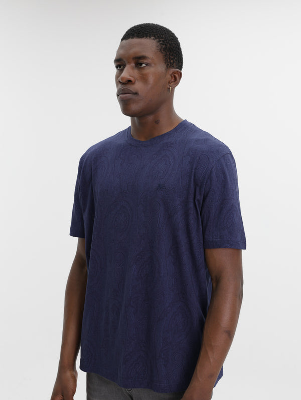Etro T-Shirt  Roma  Navy