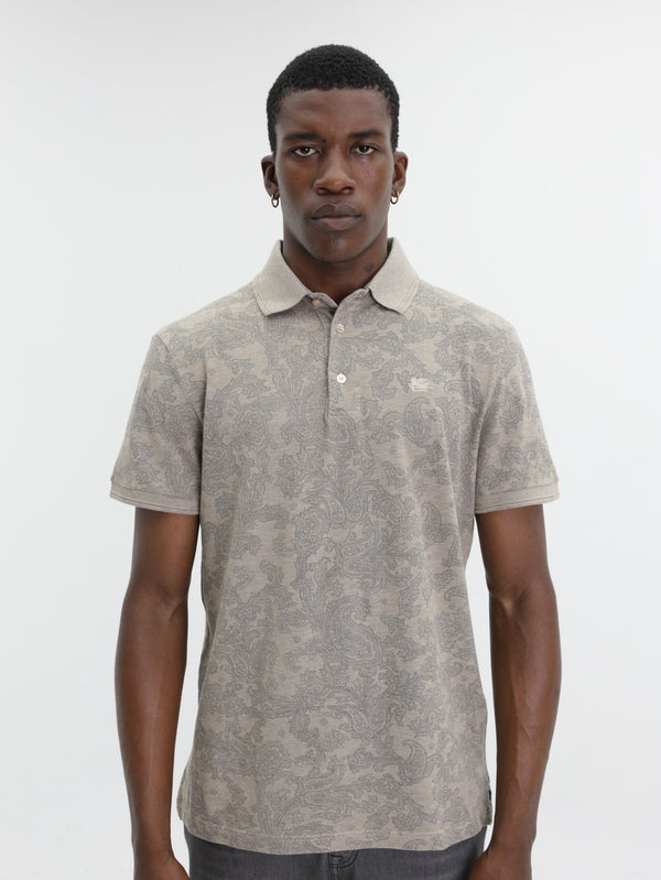 Etro Golfer Roma Aop Grey