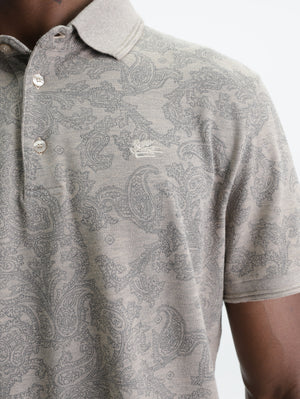 Etro Golfer Roma Aop Grey