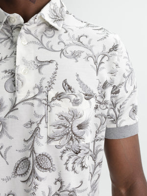 Etro Golfer Cut & Sew Cream-Grey