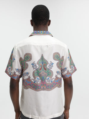 Etro Shirt Bowling Ss White-Multi