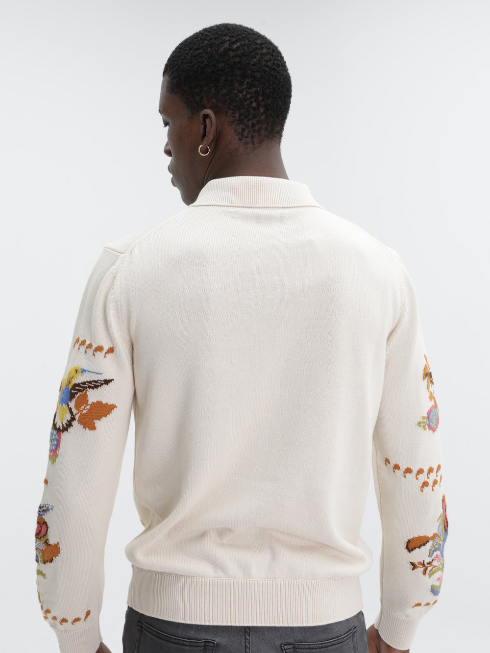 Etro Sweater Aop White-Multi