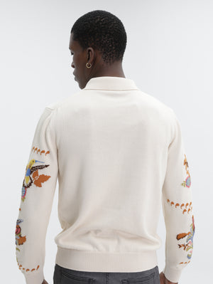 Etro Sweater Aop White-Multi