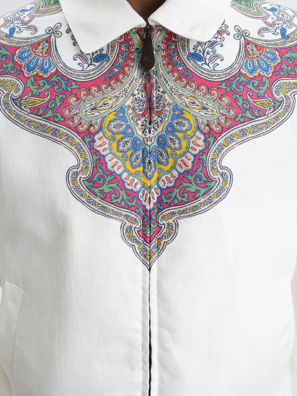 Etro Shirt Outerwear White-Multi