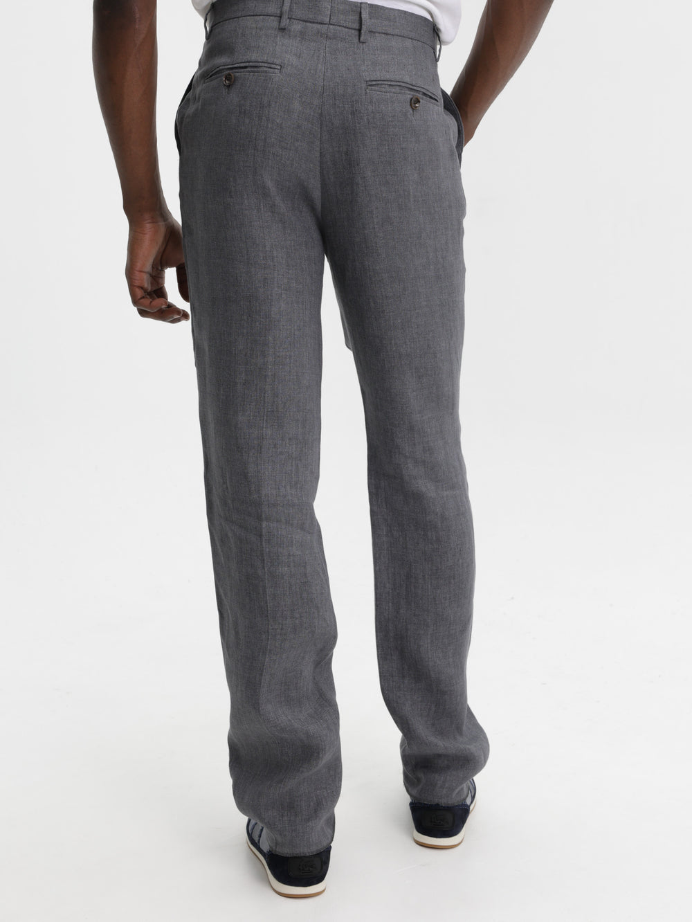 Etro Pants Single Pleat Grey