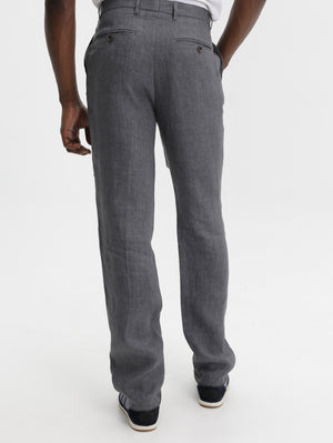 Etro Pants Single Pleat Grey