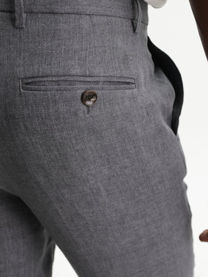 Etro Pants Single Pleat Grey