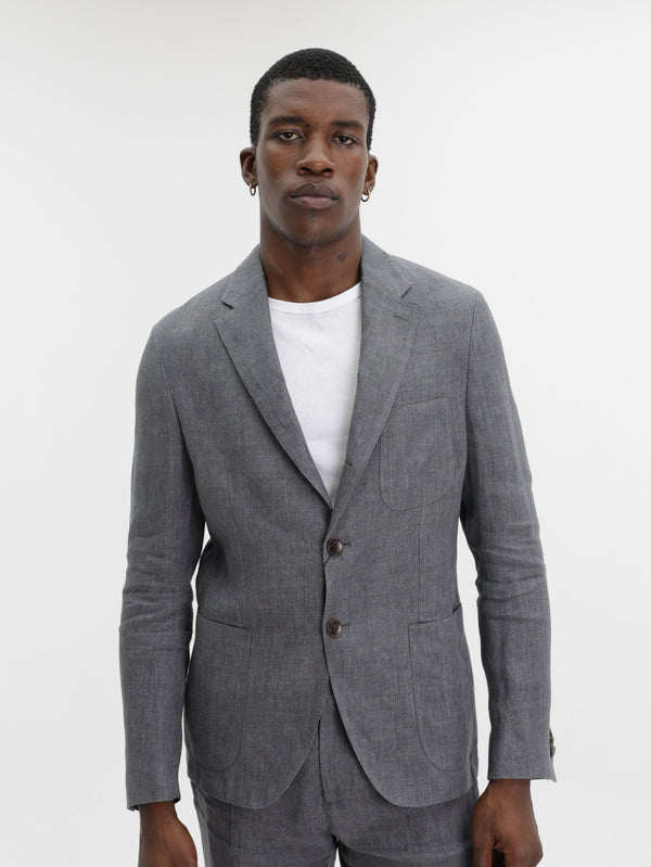 Etro Blazer Double Breasted Stone