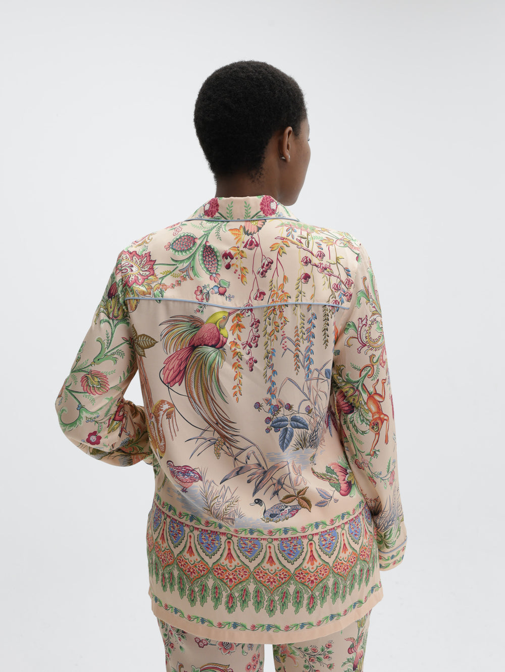 Etro Shirt Loose Fit With Patch Pockets Multi