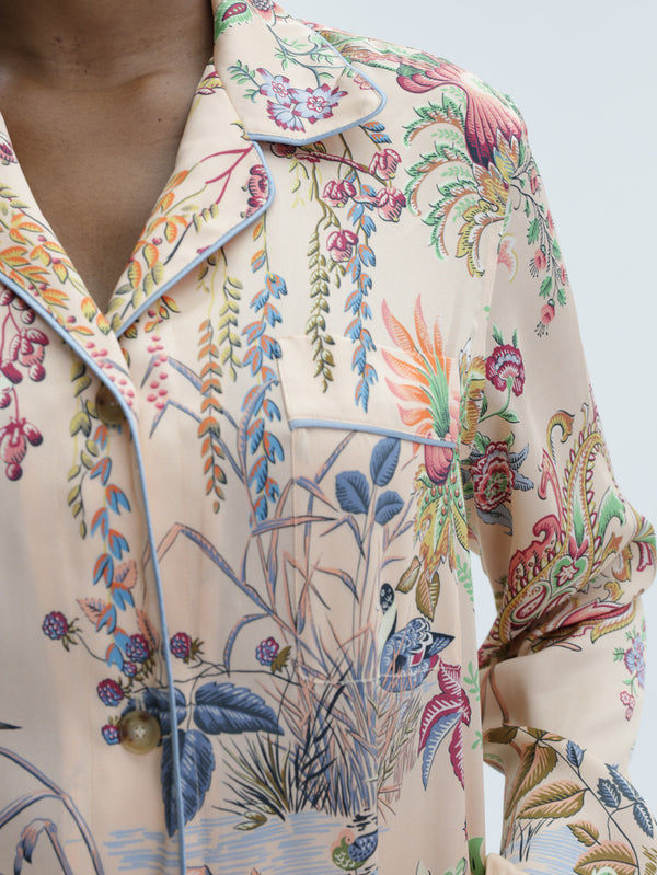 Etro Shirt Loose Fit With Patch Pockets Multi