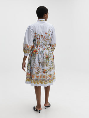 Etro Shirt Dress Knee-Length With Puff Multi