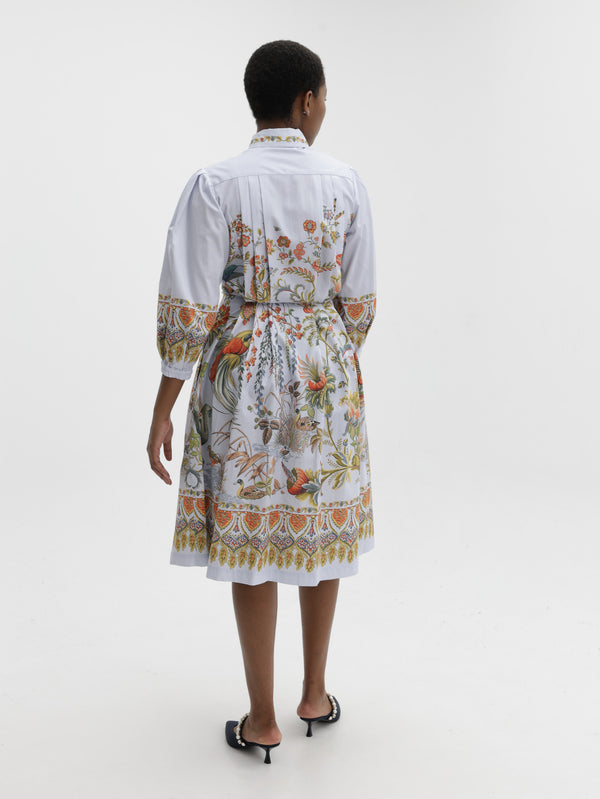 Etro Shirt Dress Knee-Length With Puff Multi