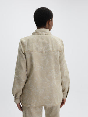 Etro Shirt  Denim With Patch Pockets  Beige