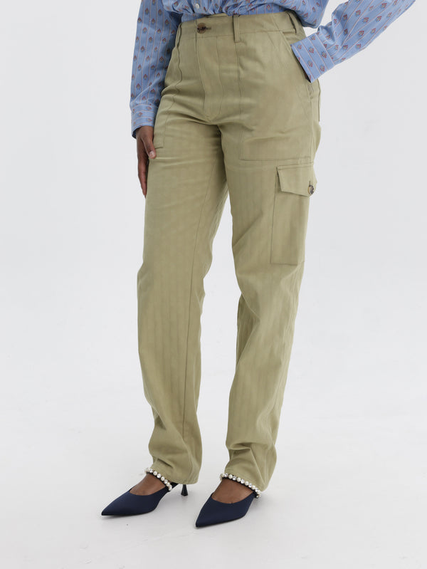 Etro Pants Cargo Stone