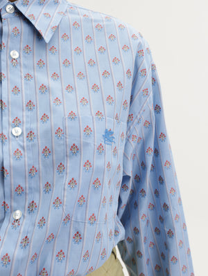 Etro Shirt With Pocket  Blue