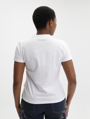 Etro T-Shirt Cut & Sew White